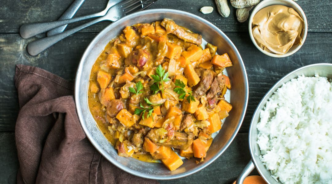 Poulet façon mafé
