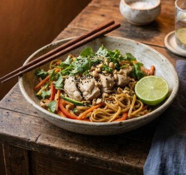 Bowl thaï au poulet