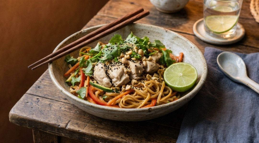 Bowl thaï au poulet