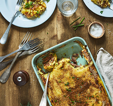 Hachis parmentier de canard Magimix.
