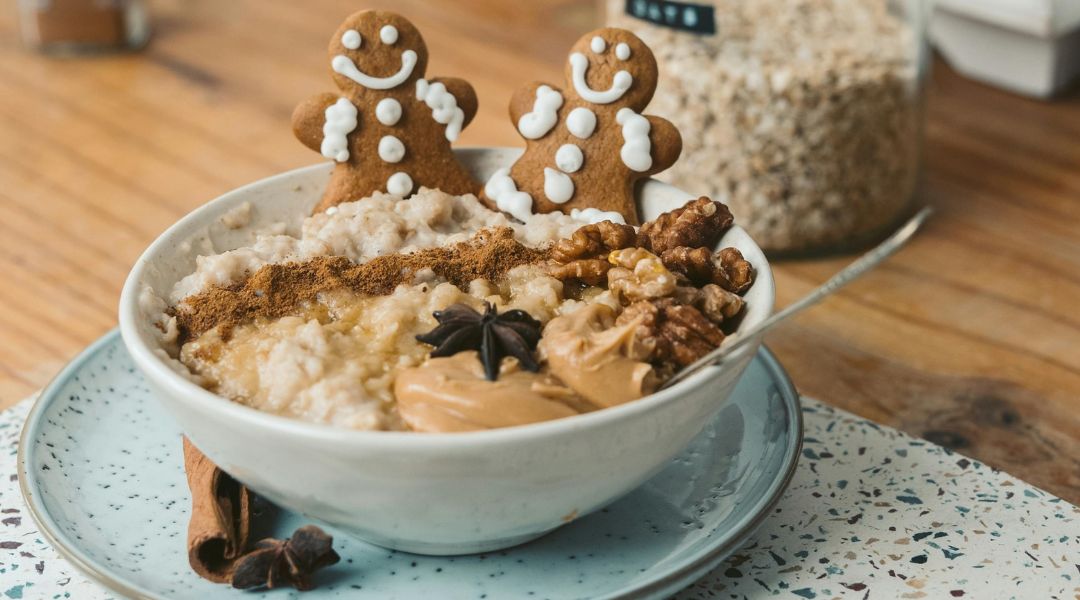 Porridge de Noël aux épices