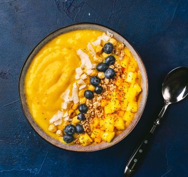 Smoothie bowl glacé à la mangue Magimix.