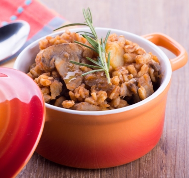 Épeautre aux champignons Magimix.