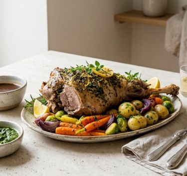 Steamed lemon lamb Magimix.