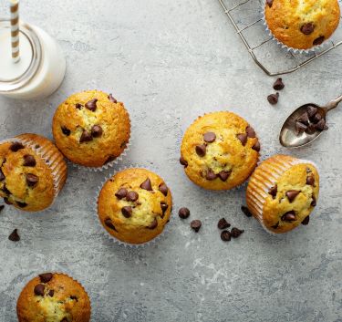 Muffins nutella et chocolat Magimix.