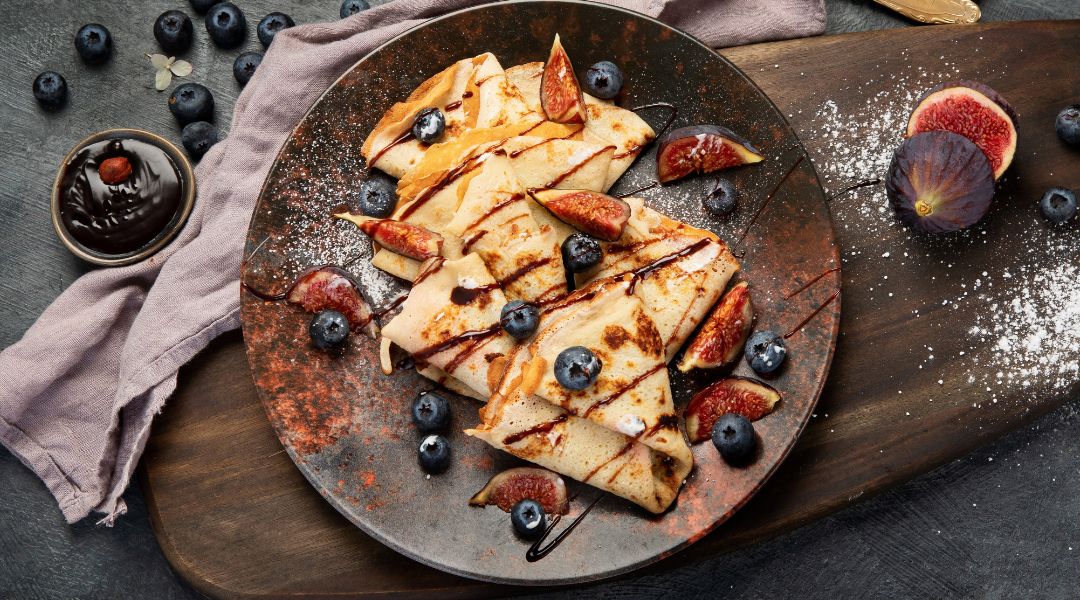 Crêpes sans gluten (maïs)