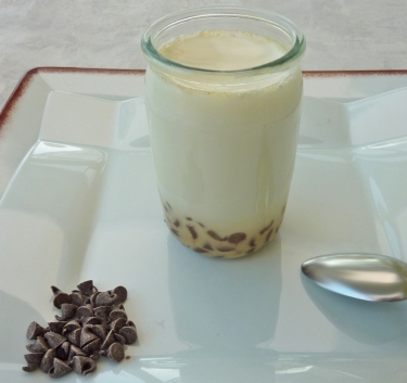Yaourts aux pépites de chocolat Magimix.