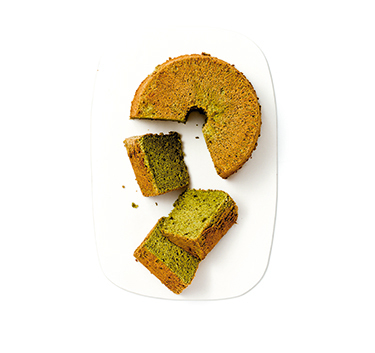 Angel cake au thé matcha Magimix.
