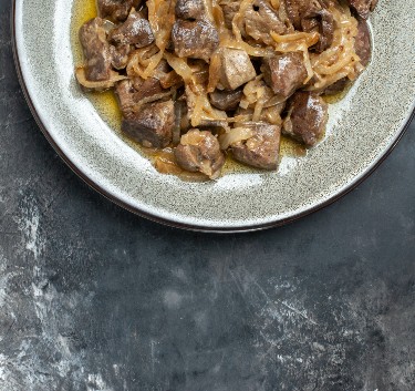 Sauté de veau, lardons fumés, fenouil Magimix.