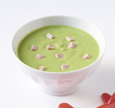 Velouté petits pois et mozzarella Magimix.