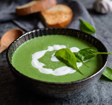 Soupe de Popeye épicée Magimix.