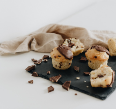 Muffins choco-amandes Magimix.
