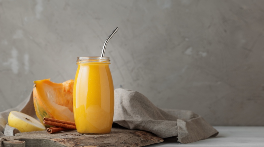 Smoothie fruité au butternut
