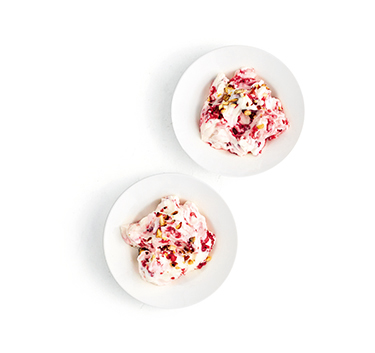 Mascarpone aux cerises amarena Magimix.