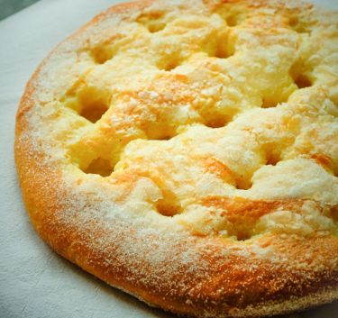 Tarte au sucre de Pérouges Magimix.