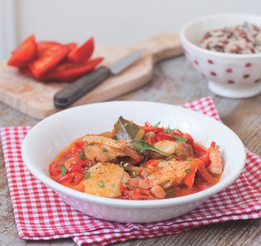 Poulet basquaise Magimix.