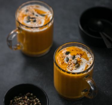 Cappuccino de courge musquée Magimix.