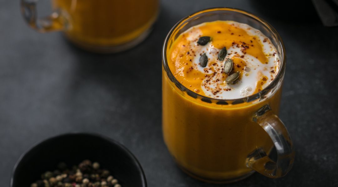Cappuccino de courge musquée