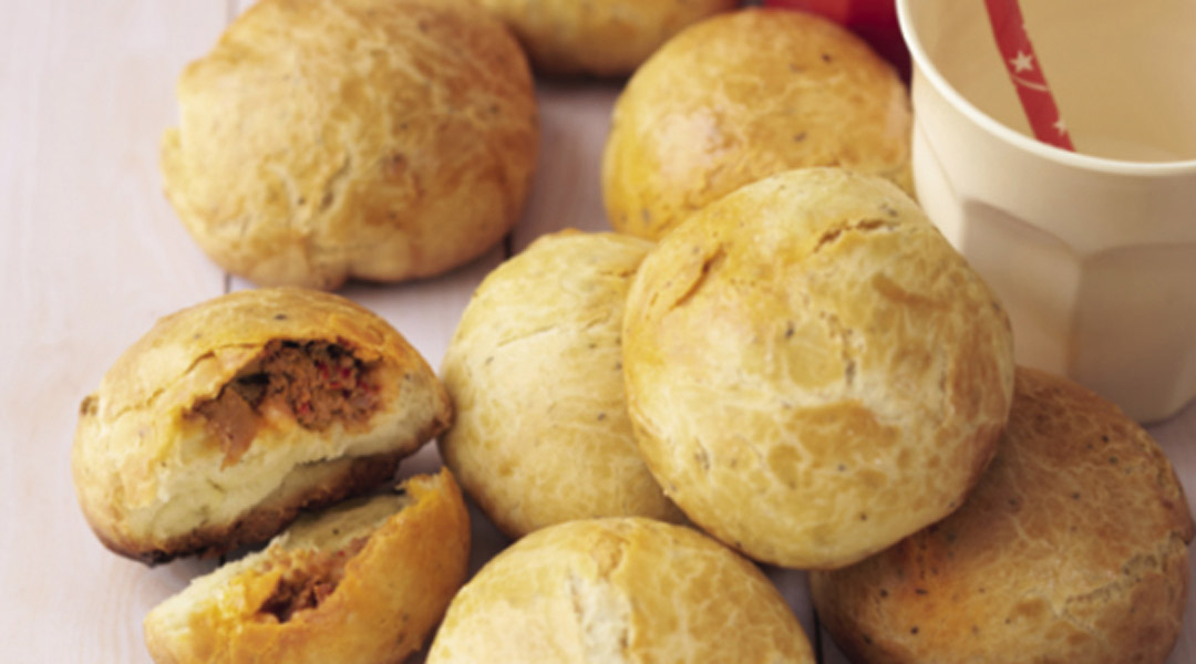 Buns farcis à la viande