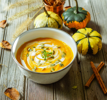 Soupe de courge à la cannelle Magimix.