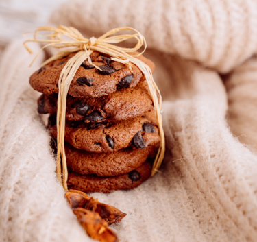 Cookies épices et chocolat Magimix.