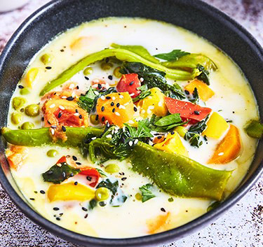 Curry de légumes au lait de coco Magimix.