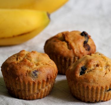 Cakes aux bananes sans sucre ajouté Magimix.