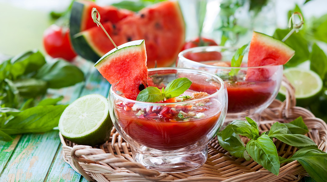 Gaspacho de pastèque