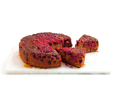 Gâteau renversé aux cranberries Magimix.