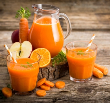 Jus pomme, carotte, orange Magimix.