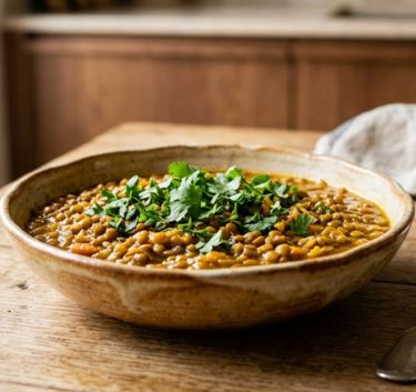 Lentilles à la marocaine