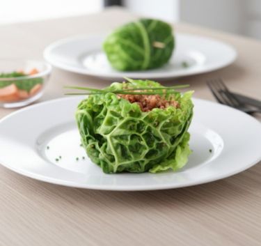 Chou farci au surimi Magimix.