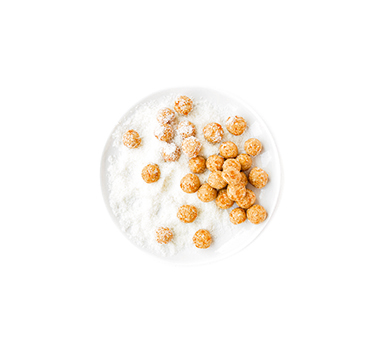 Abricots-coco balls Magimix.