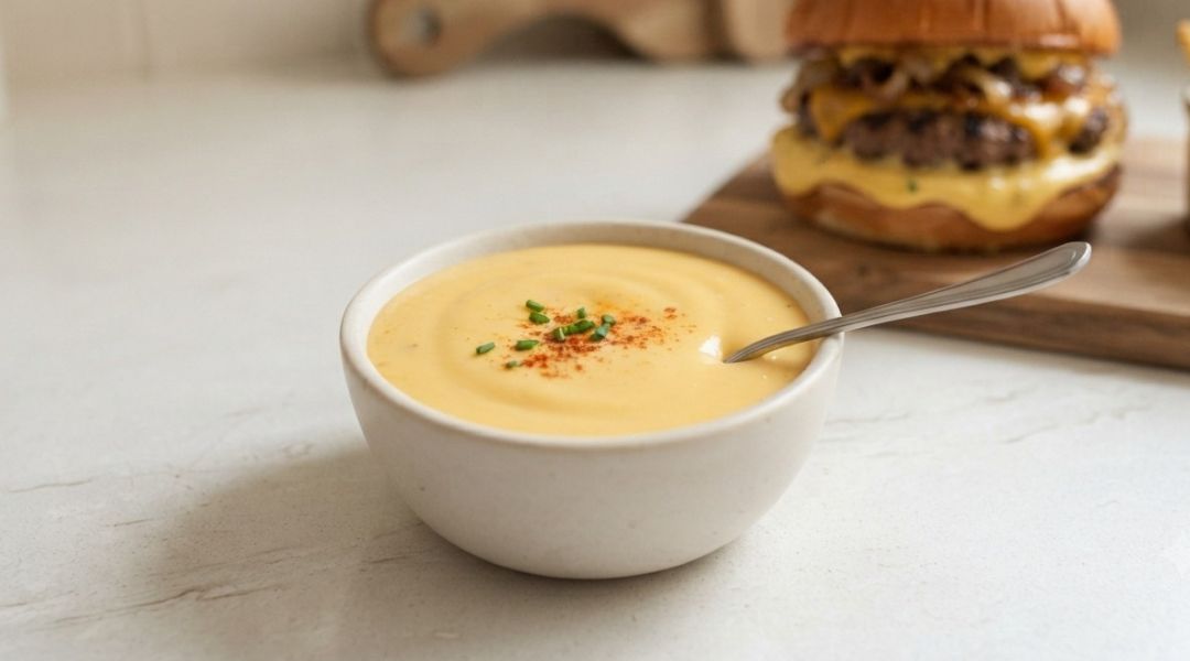 Sauce au maïs grillé et cheddar