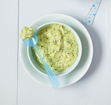 Purée de courgettes au cerfeuil Magimix.