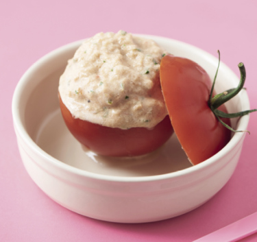 Crème glacée à la tomate Magimix.