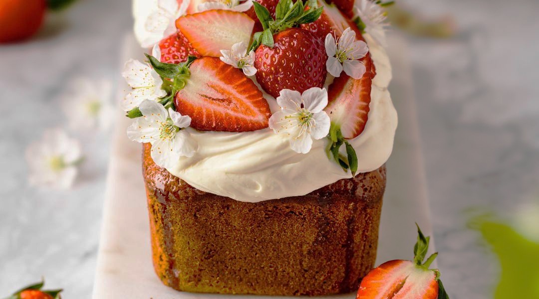 Cake à la vanille et cream cheese