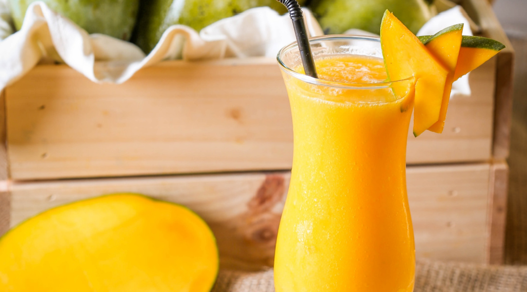 Smoothie pomme et mangue