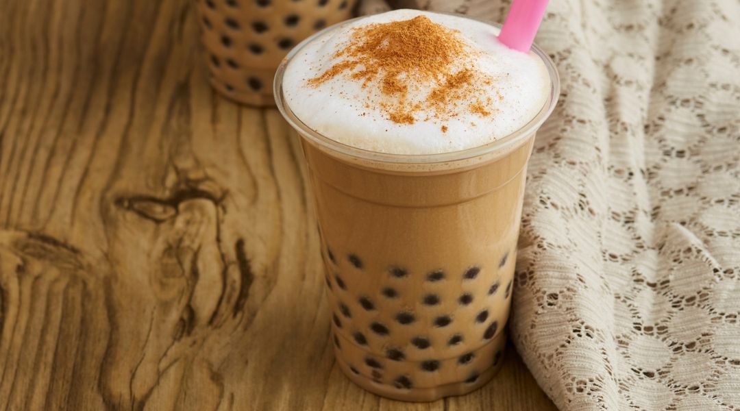Bubble tea chaï et poire