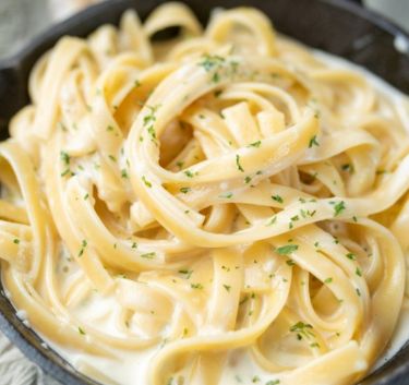 Fettucine Alfredo Magimix.