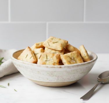 Crackers au romarin Magimix.