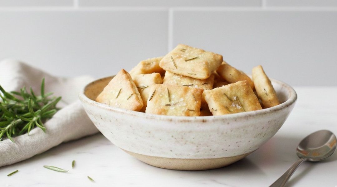 Crackers au romarin