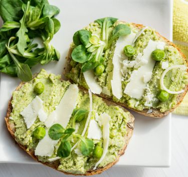 Purée de courgettes et petits pois Magimix.
