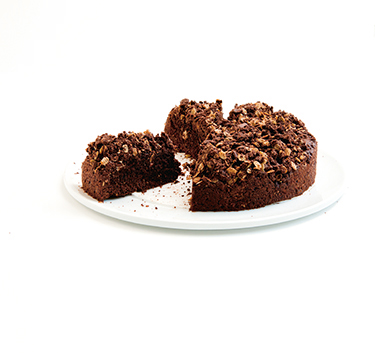 Streusel chocolat-cacahuètes Magimix.