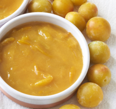 Compotée de mirabelles à la cannelle Magimix.