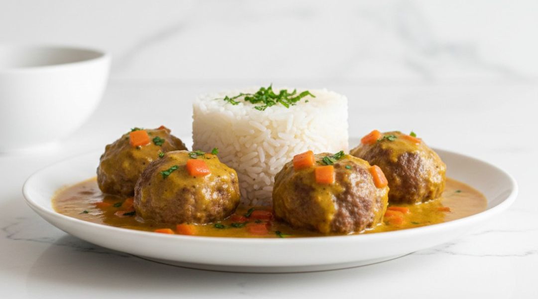 Boulettes de bœuf au curry
