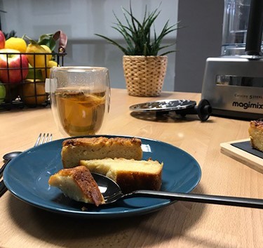 Invisible aux pommes et citron Magimix.