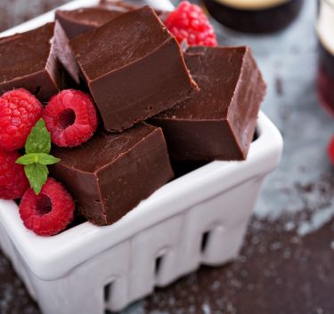Fudge au chocolat Magimix.