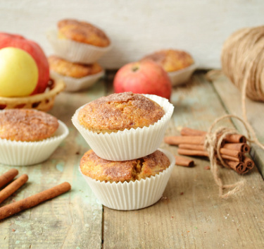 Muffins pommes et cheddar Magimix.