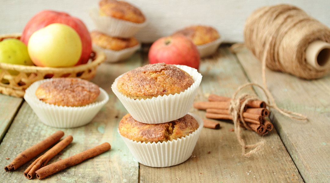 Muffins pommes et cheddar